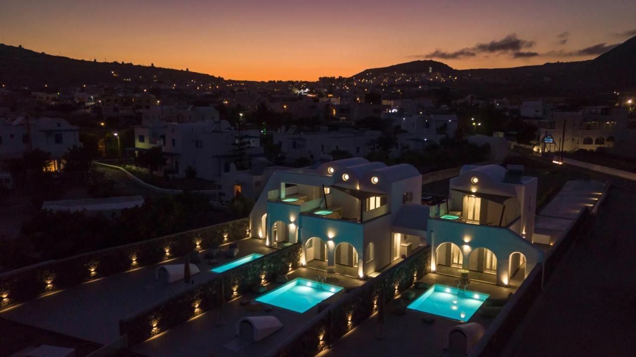 Modern Dome Homes Of Santorini Perissa  Exterior foto