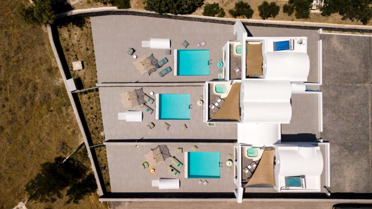 Modern Dome Homes Of Santorini Perissa  Exterior foto